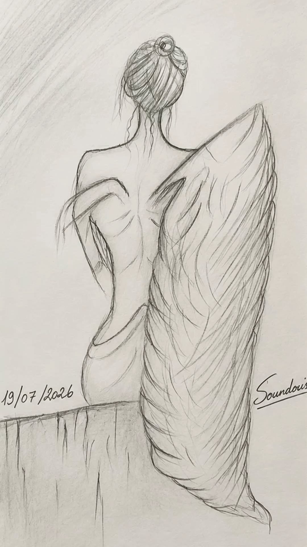 Detailed Pencil Art Drawing Design 2