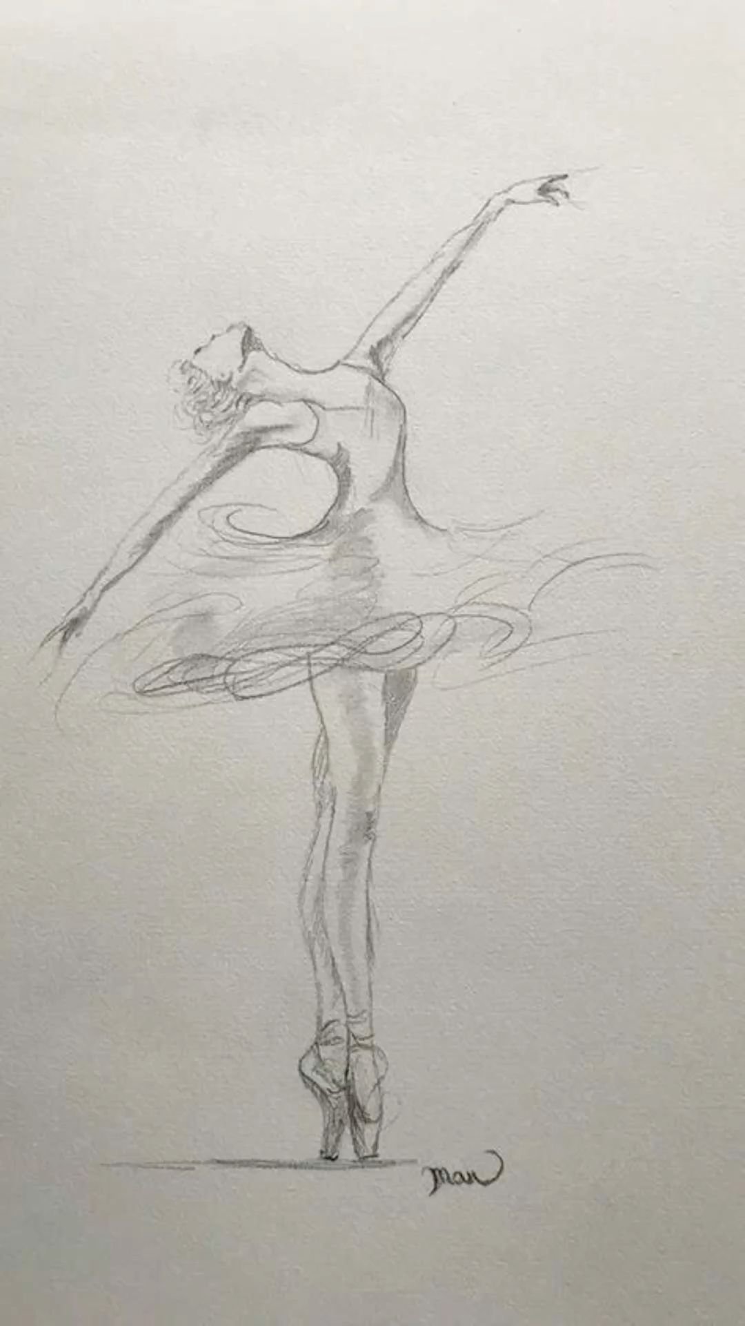 Detailed Art Sketch Composition Design 4