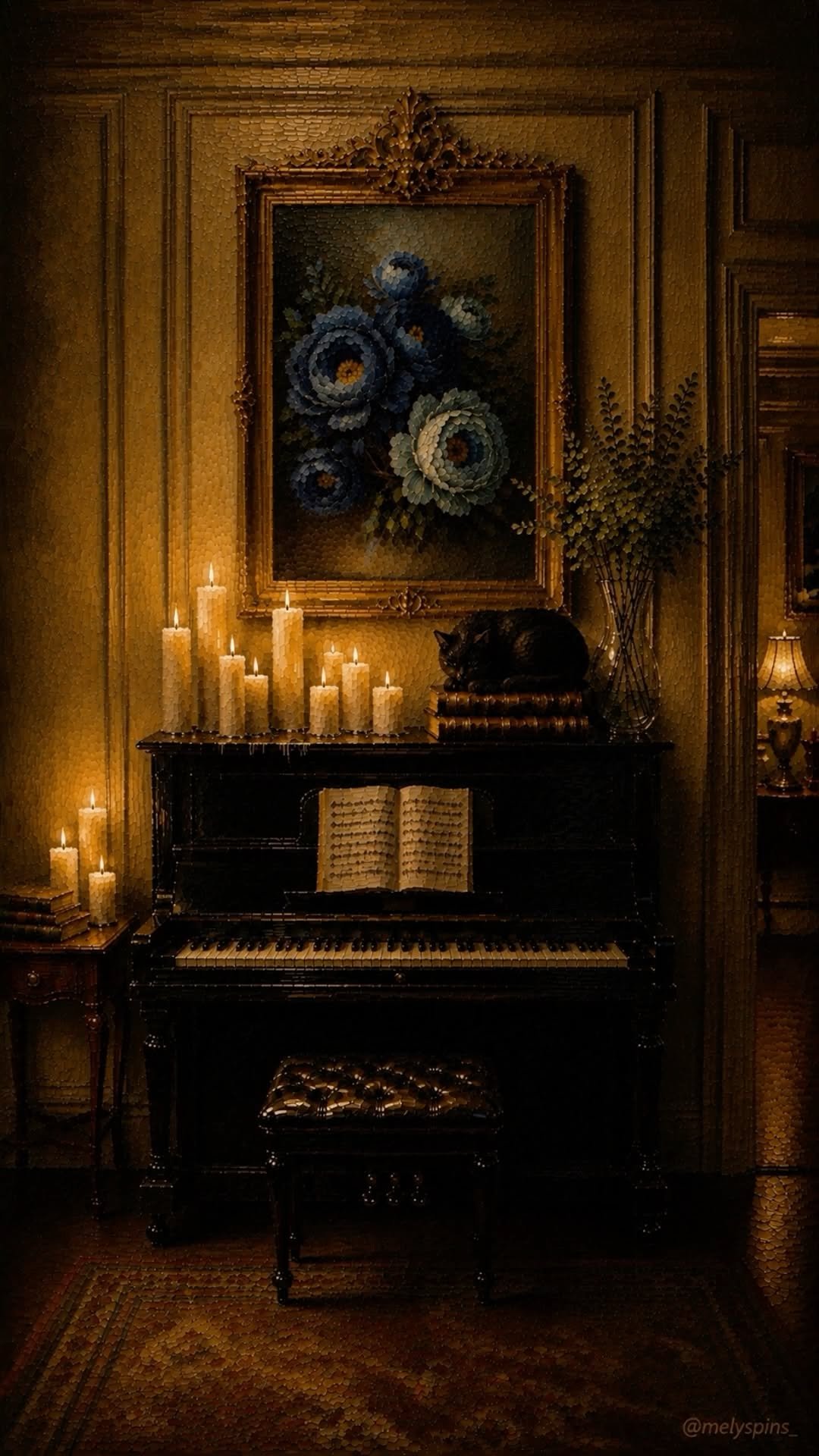 Expressive Art Painting Composition