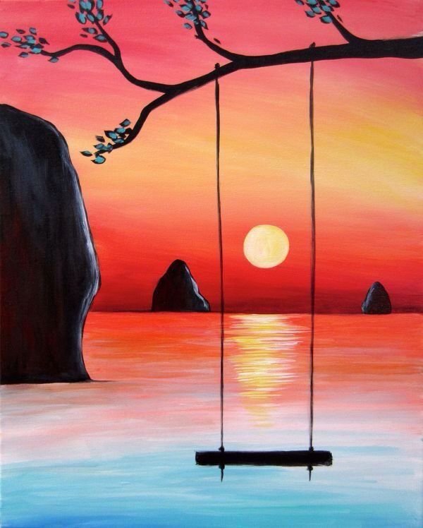Expressive Art Painting Composition 3