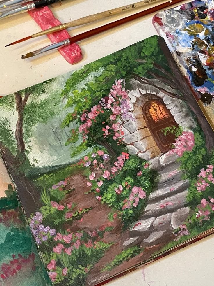 Beautiful Acrylic Painting Artwork 4