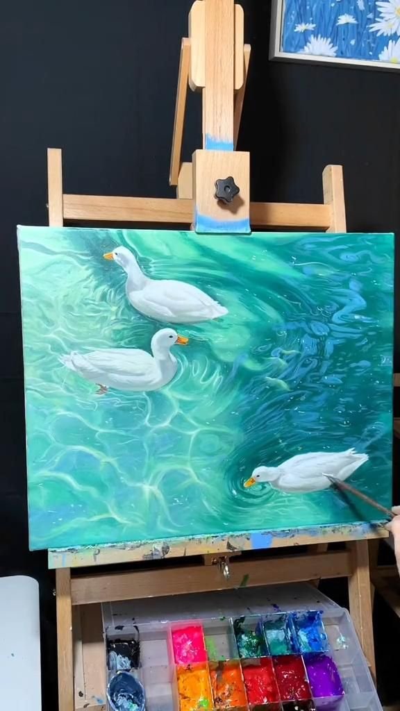 Modern Artistic Painting Composition 4