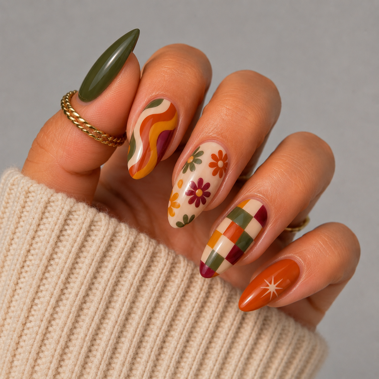 Glamorous Nail Design