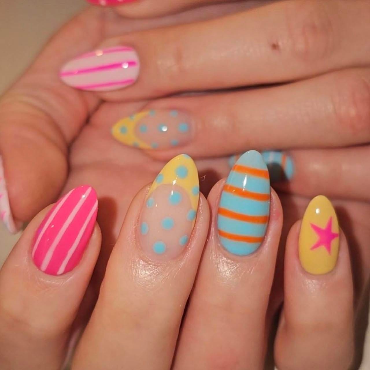 Modern Acrylic Nails