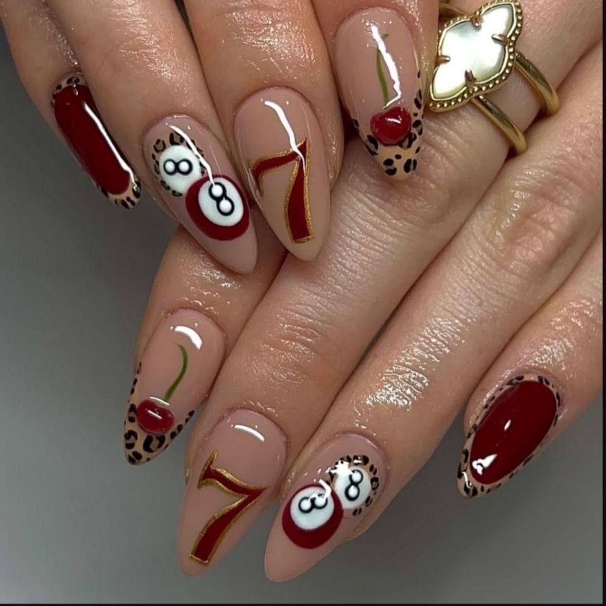 Colorful Nail Moment