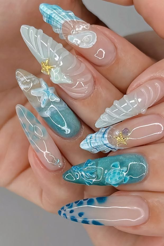 Hot Manicure Look
