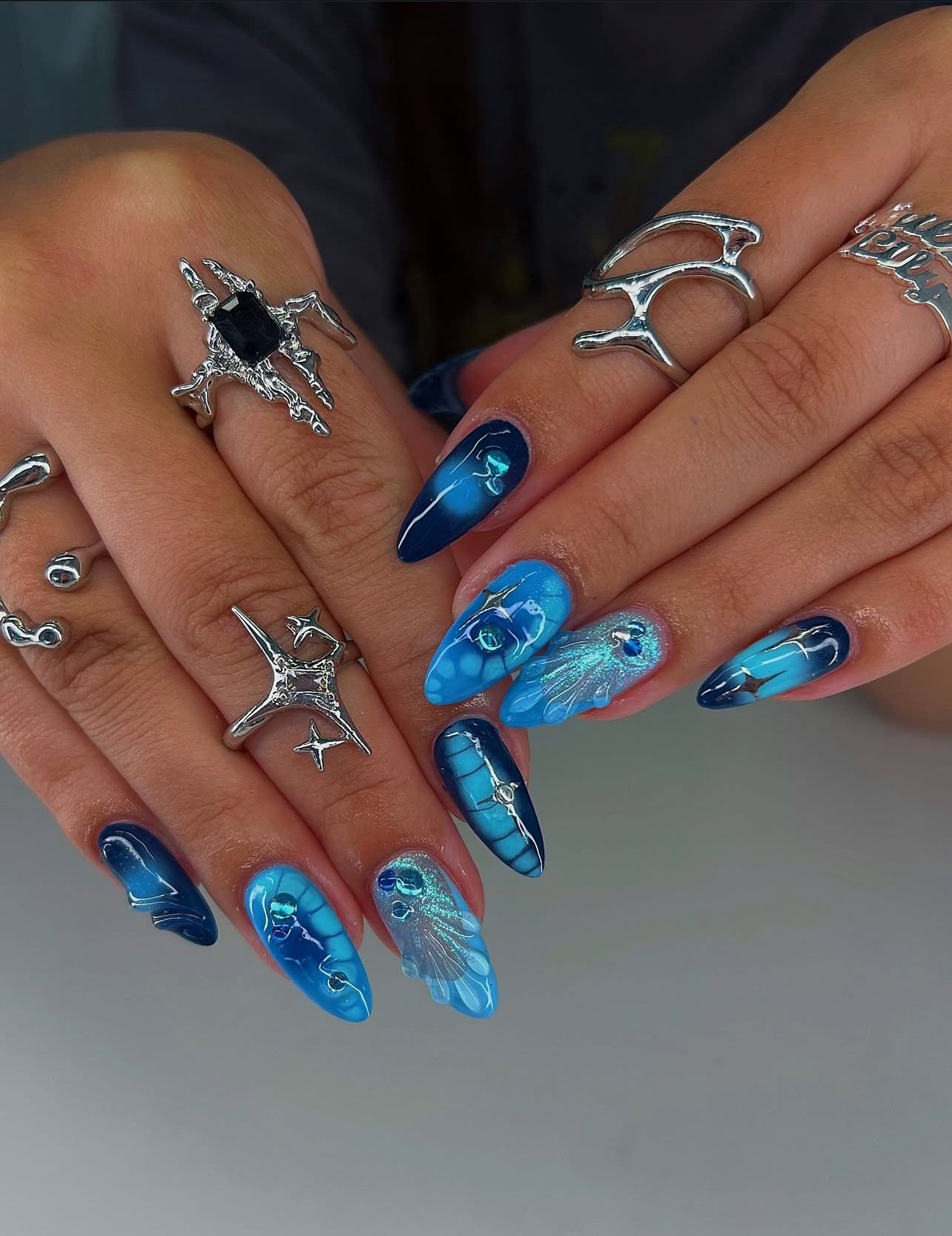 Hot Nail Art Aesthetic