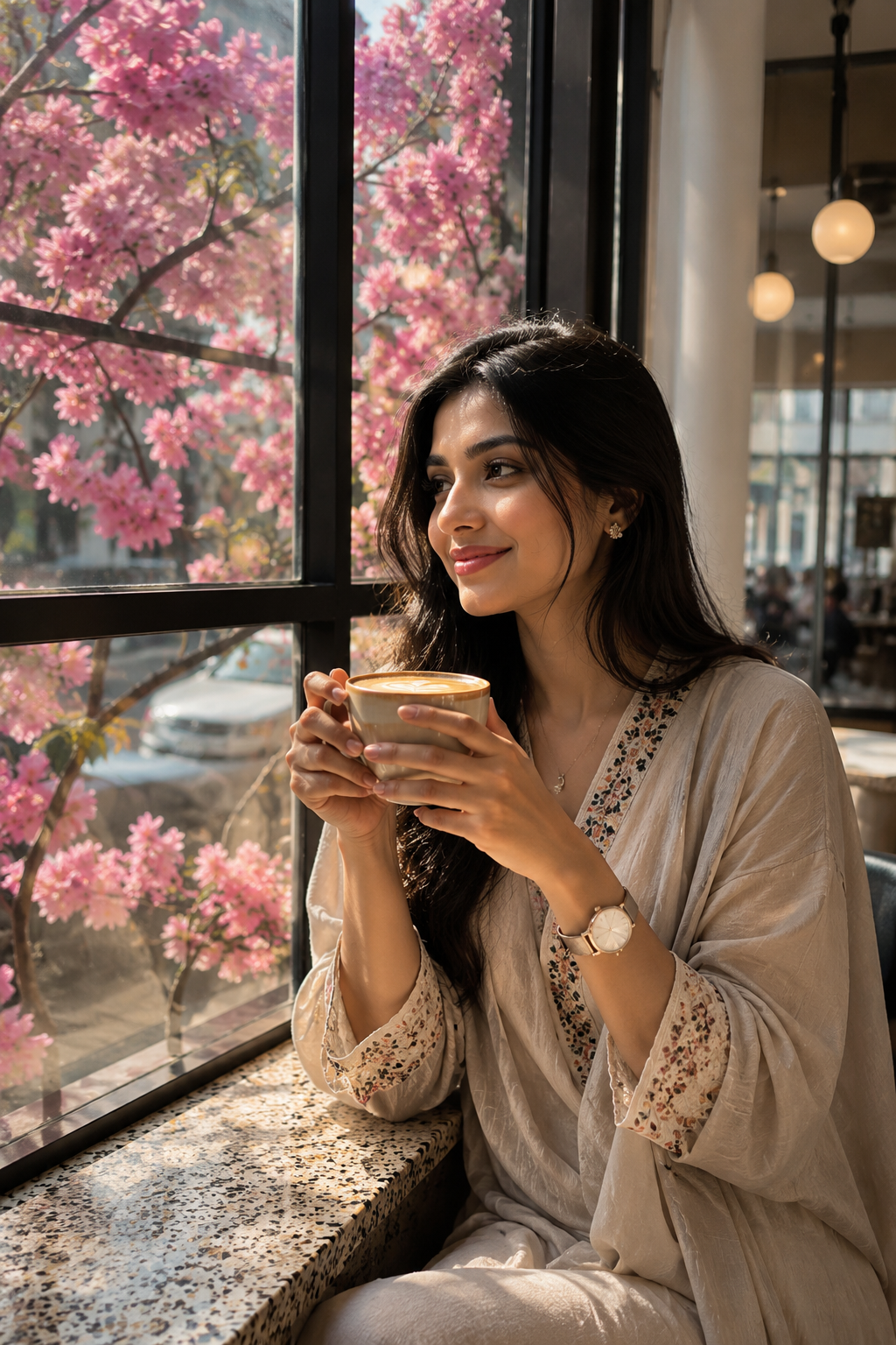 Beautiful Cafe Ambiance Design 7