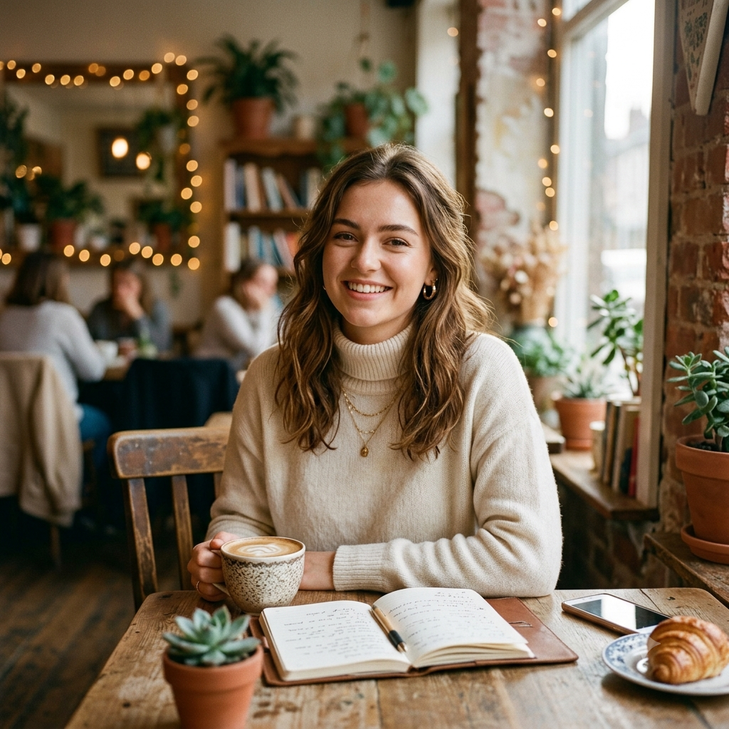 Modern Cafe Aesthetic Style Design 6