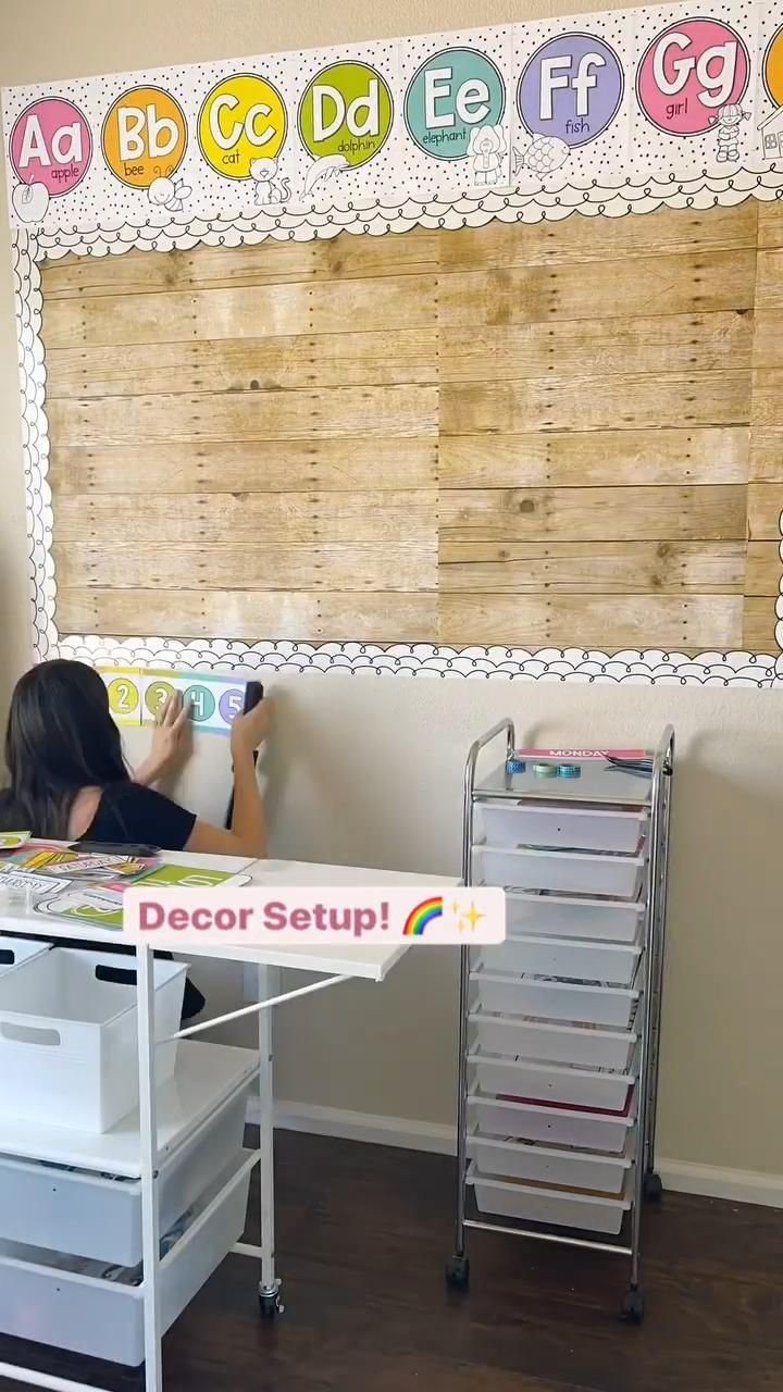 Classroom Organization Inspiration Ideas