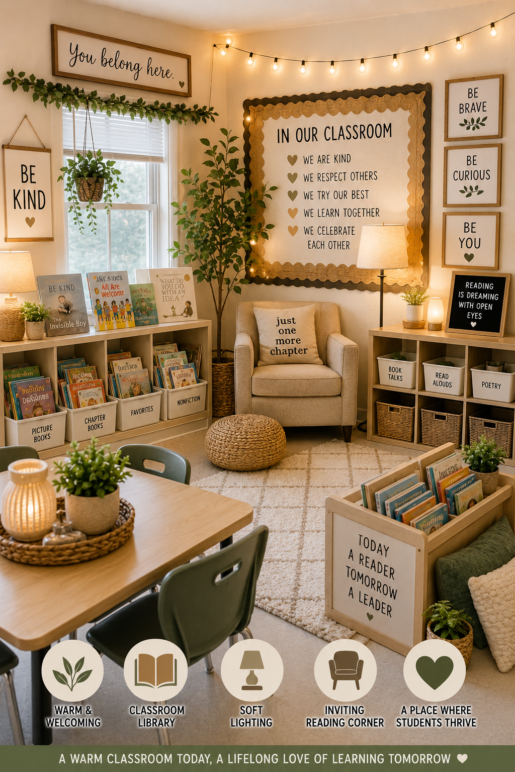 Modern Educational Space Decor Design 2
