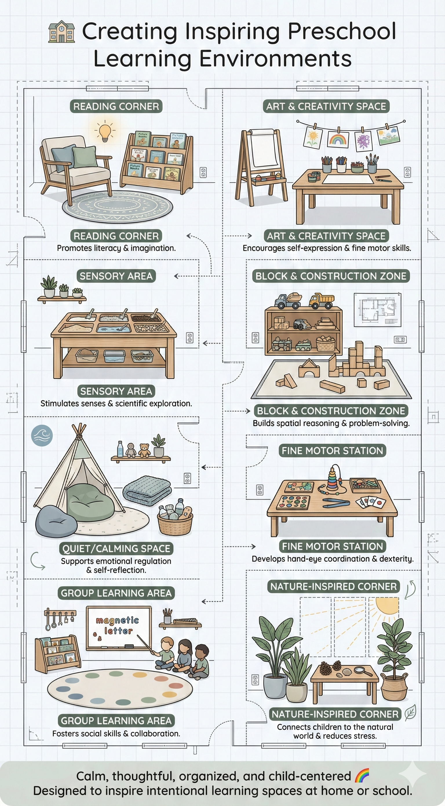 Beautiful Classroom Interior Design 4