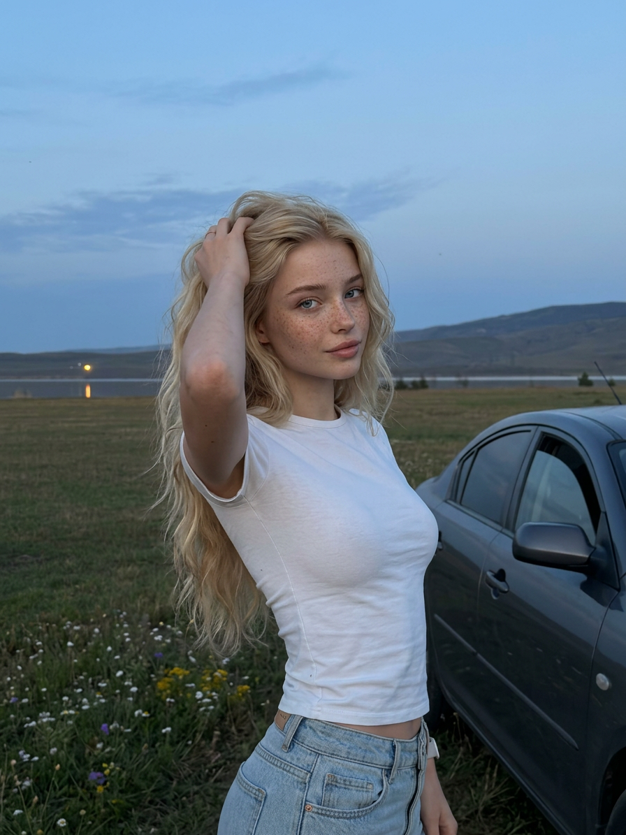 Modern Blonde Girl Fashion Inspiration