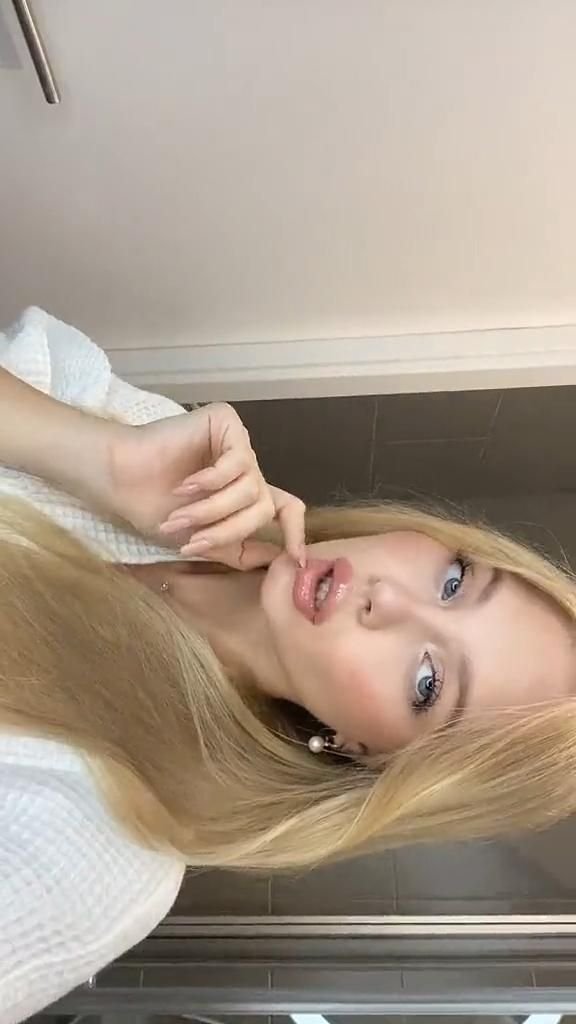 Gorgeous Blonde Woman Portrait