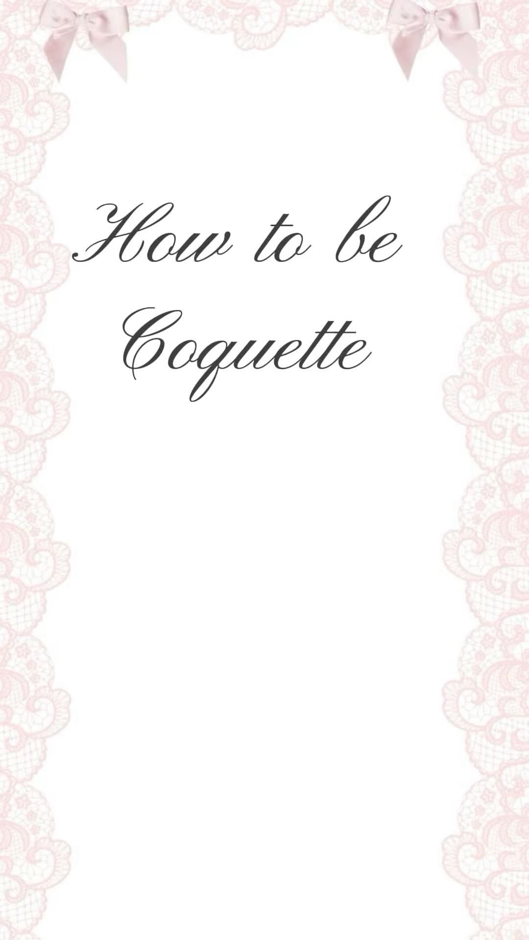 Coquette Aesthetic Fashion Inspiration