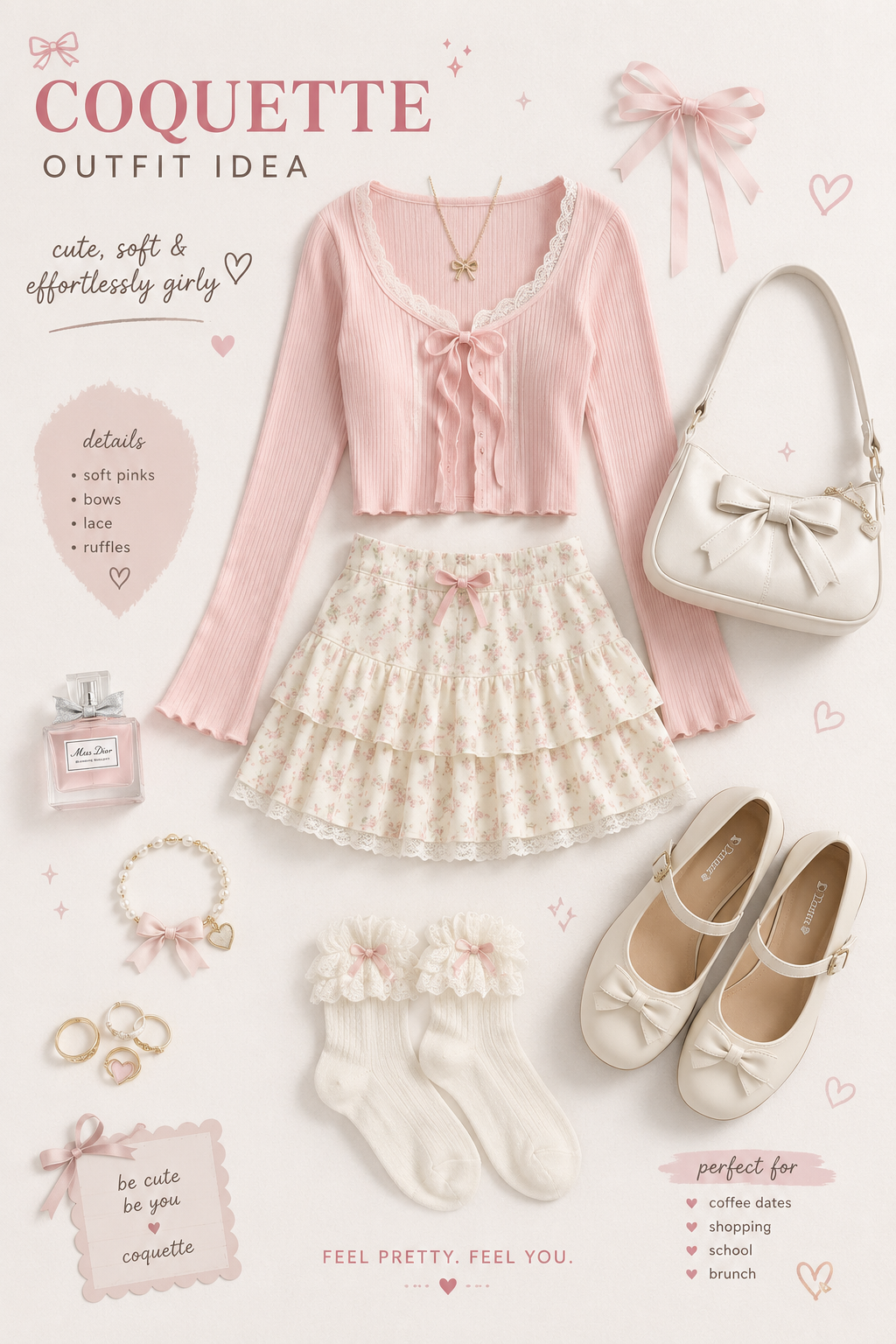 Coquette Aesthetic Girl Style Inspiration