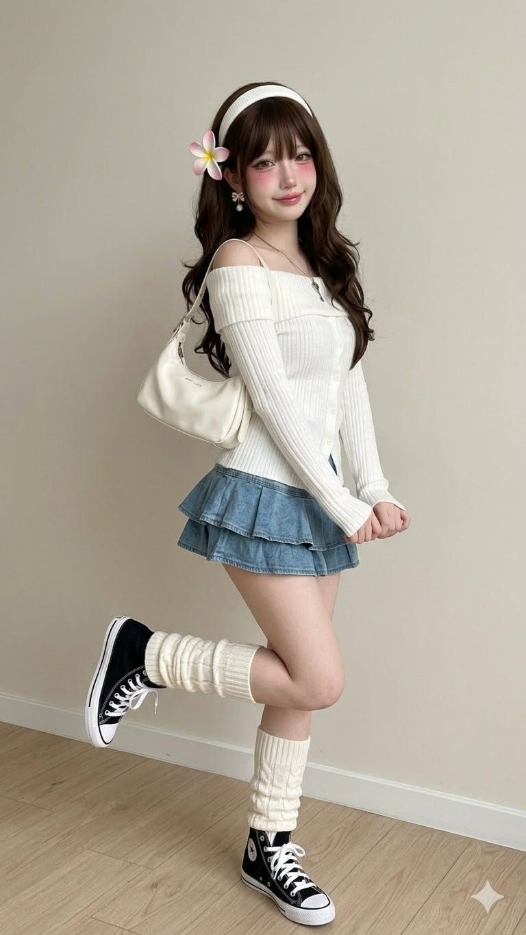 Vintage Feminine Coquette Look 2