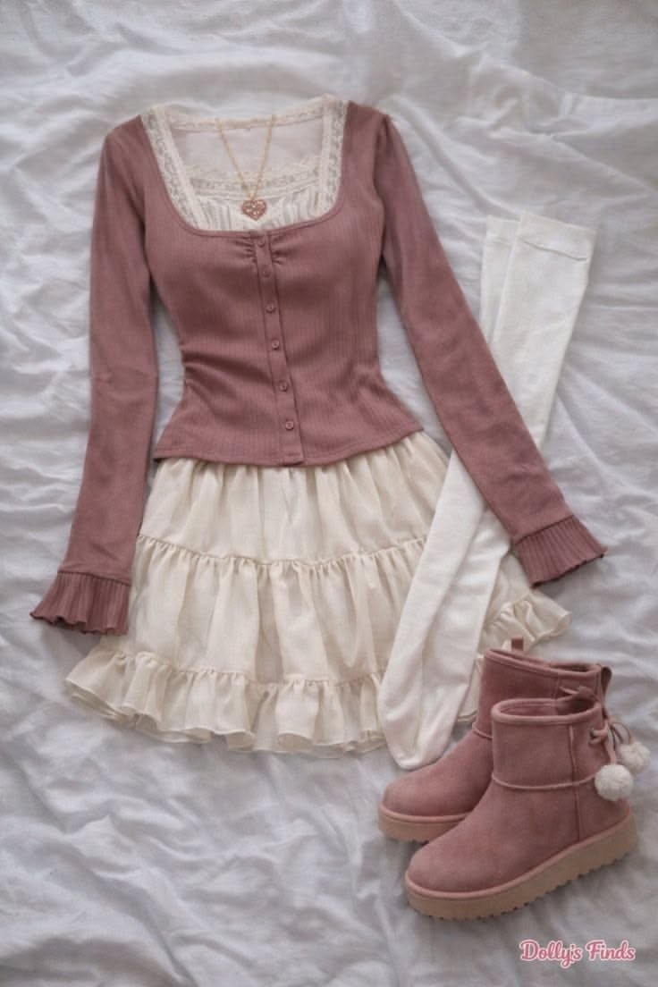 Coquette Aesthetic Girl Style Inspiration 4