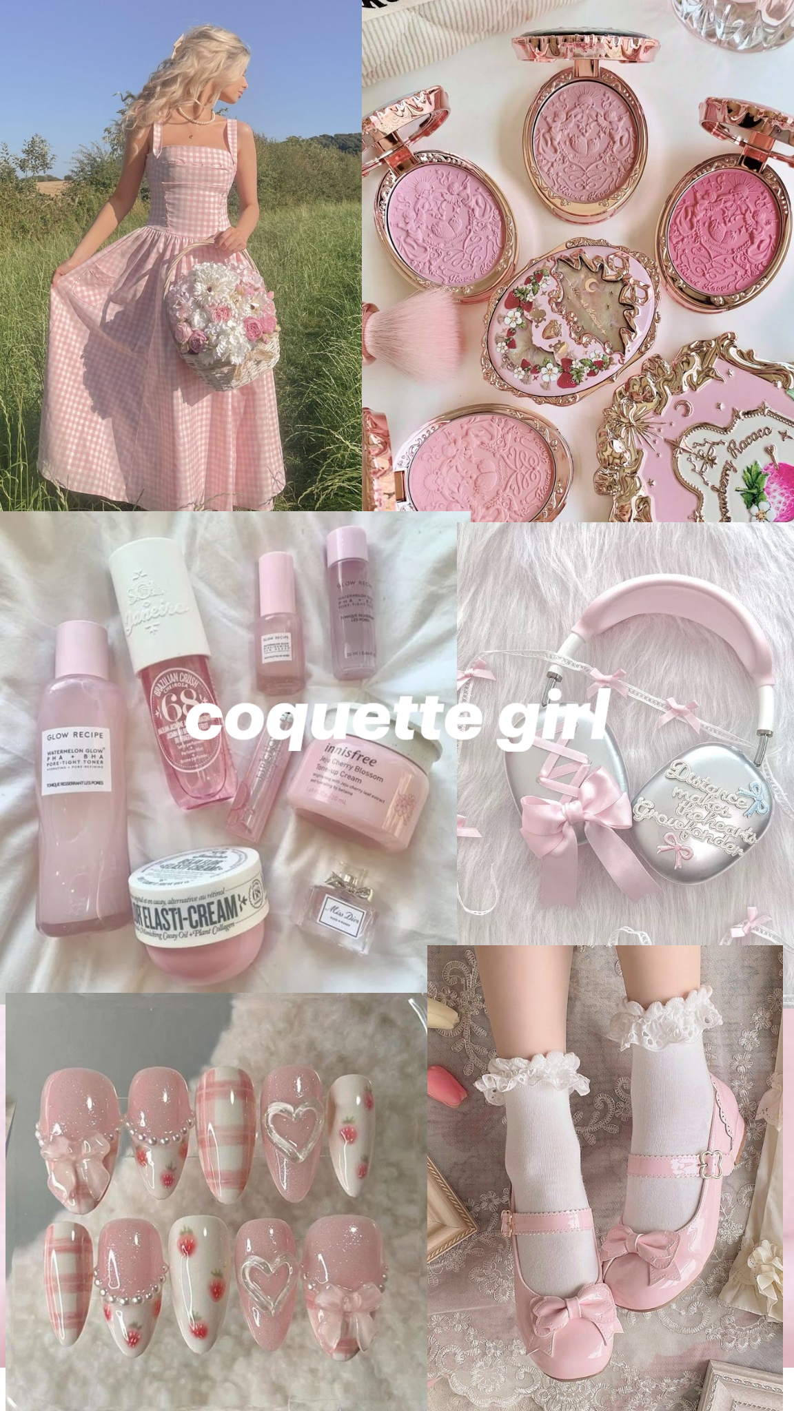 Feminine Coquette Fashion Design