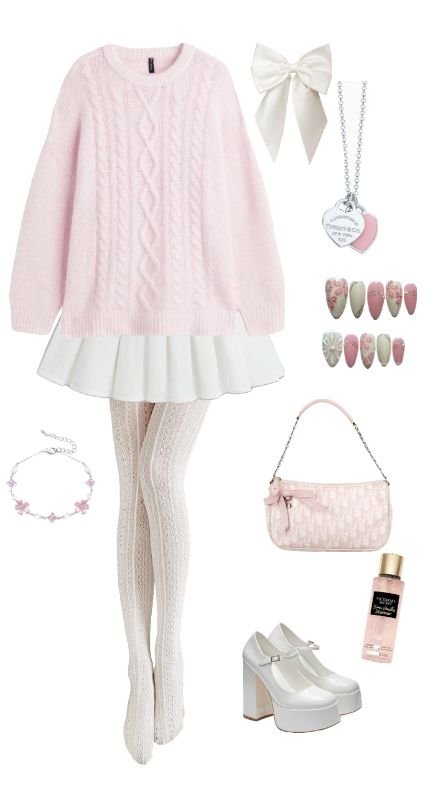 Soft Coquette Fashion Look 4