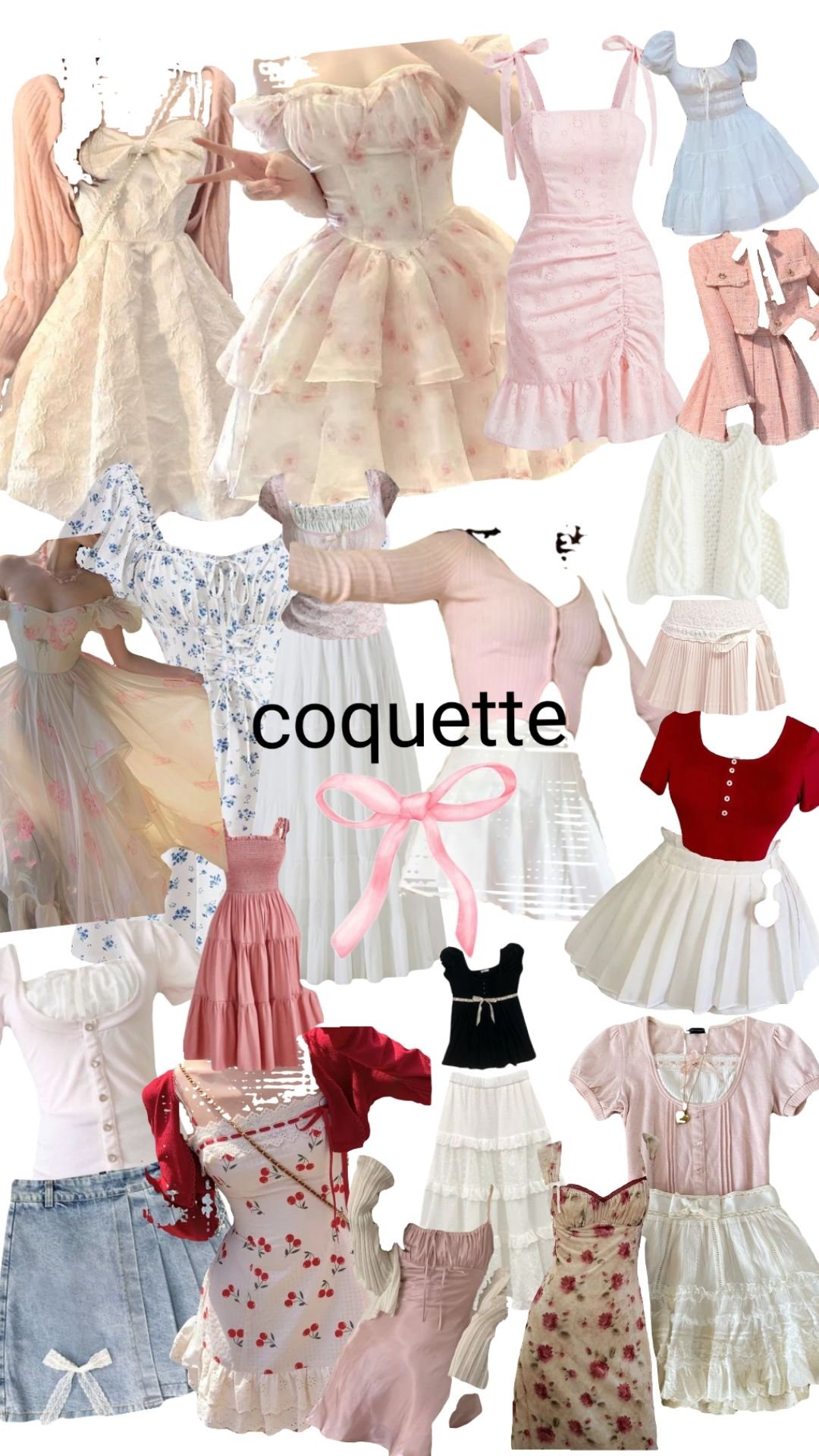 Coquette Aesthetic Fashion Inspiration 4