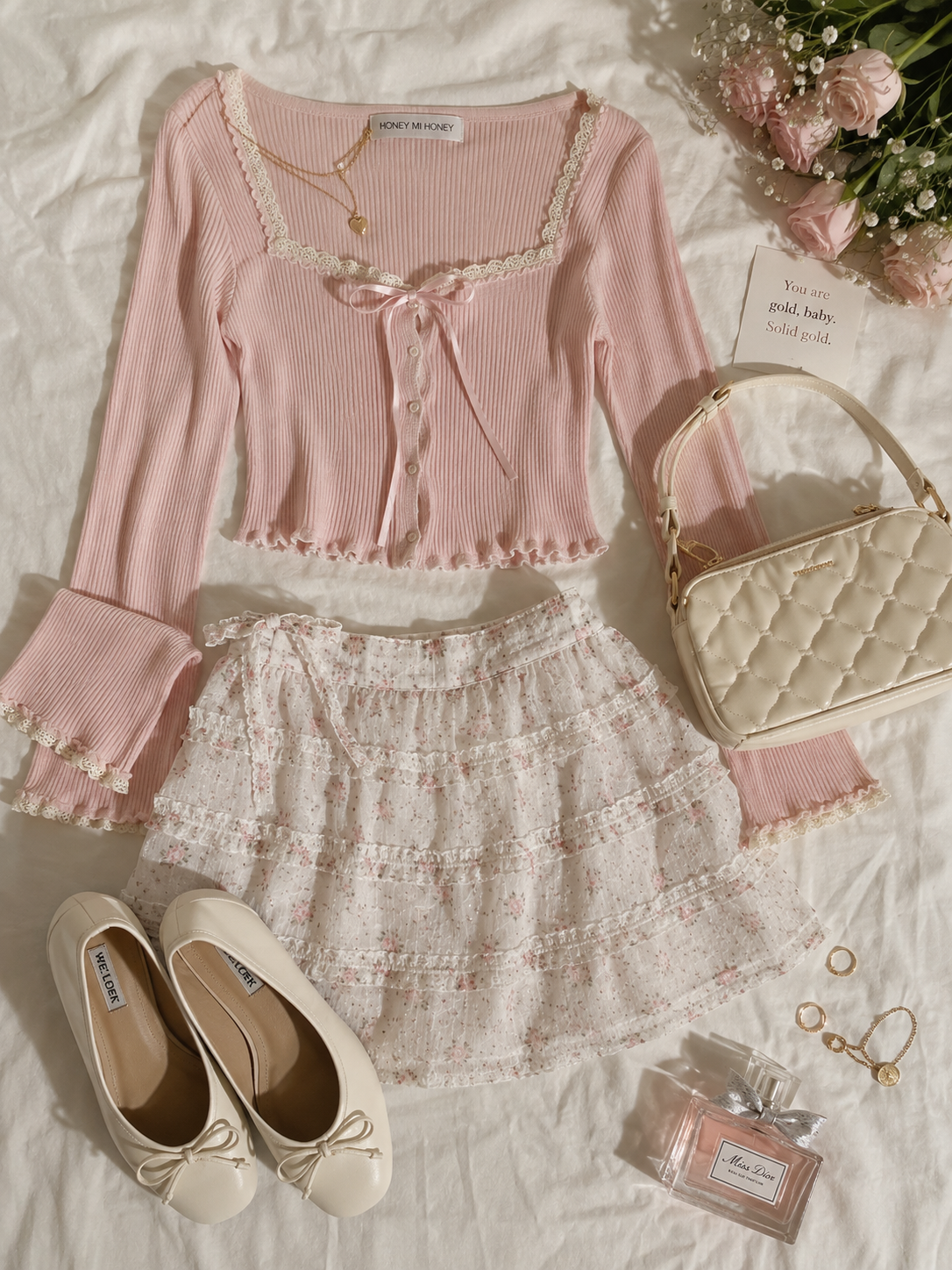 Soft Romantic Coquette Style
