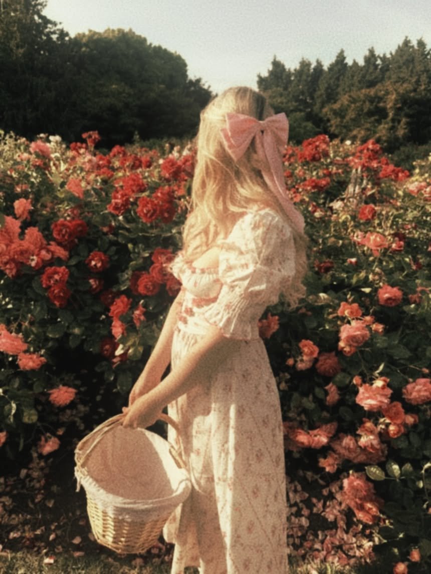 Vintage Feminine Coquette Look 4