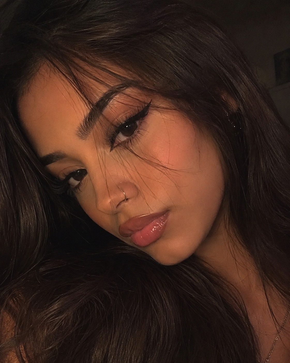 Natural Beauty Face Close Up