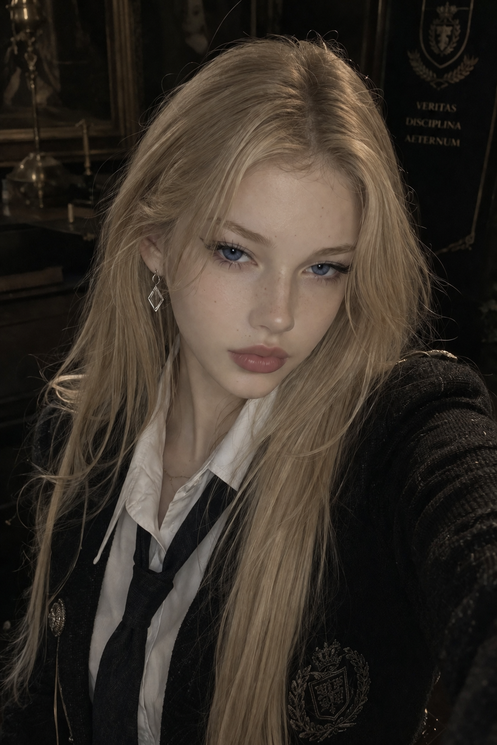 Natural Beauty Face Close Up