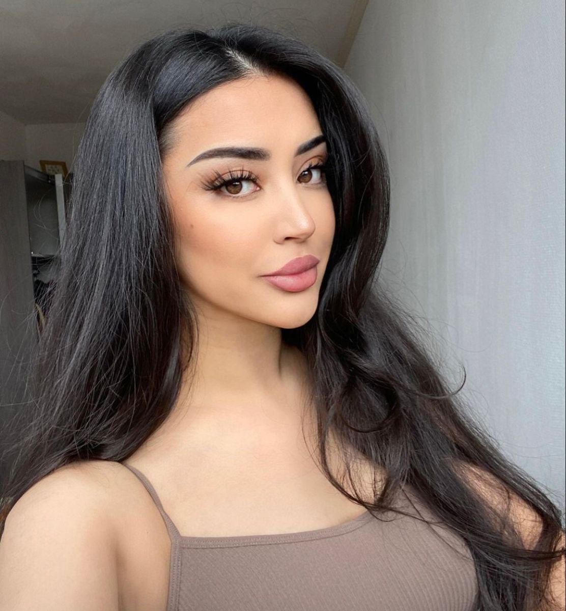 Stunning Beauty Portrait Close Up