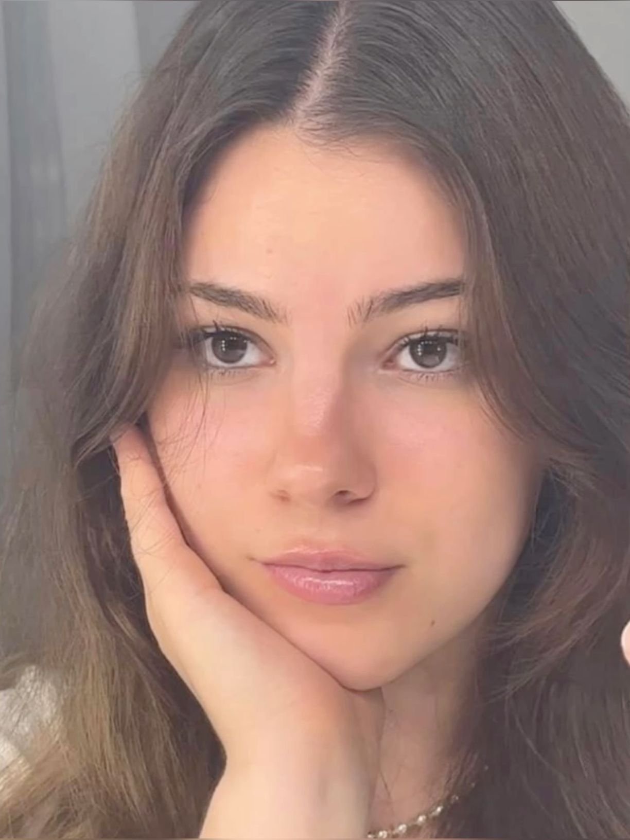 Beautiful Face Close Up Portrait 3