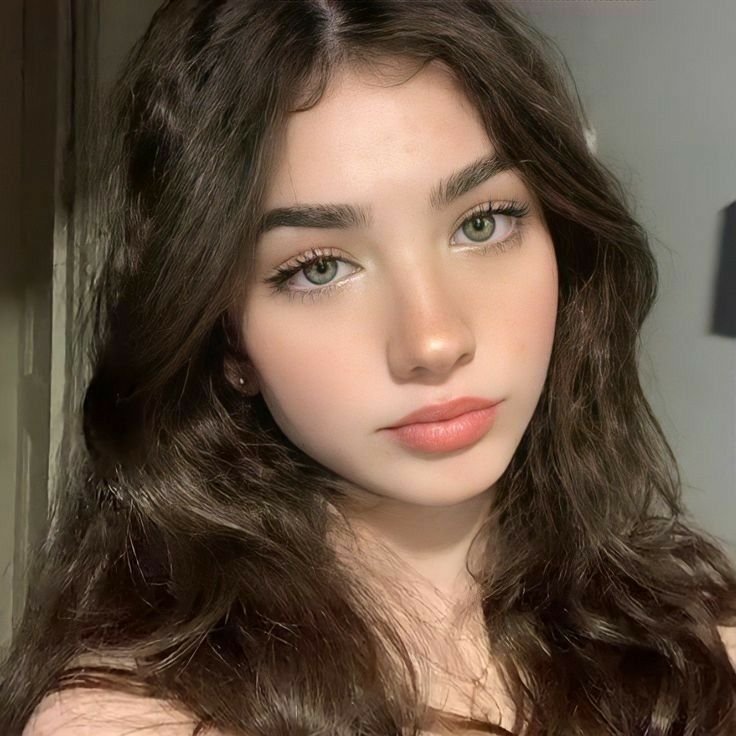 Beautiful Girl Face Portrait 3