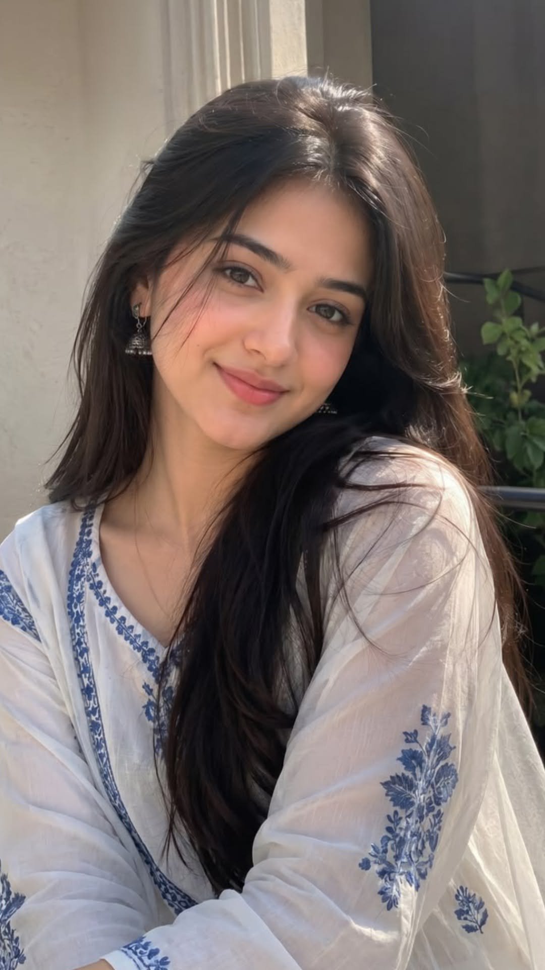 Beautiful Girl Face Portrait 4