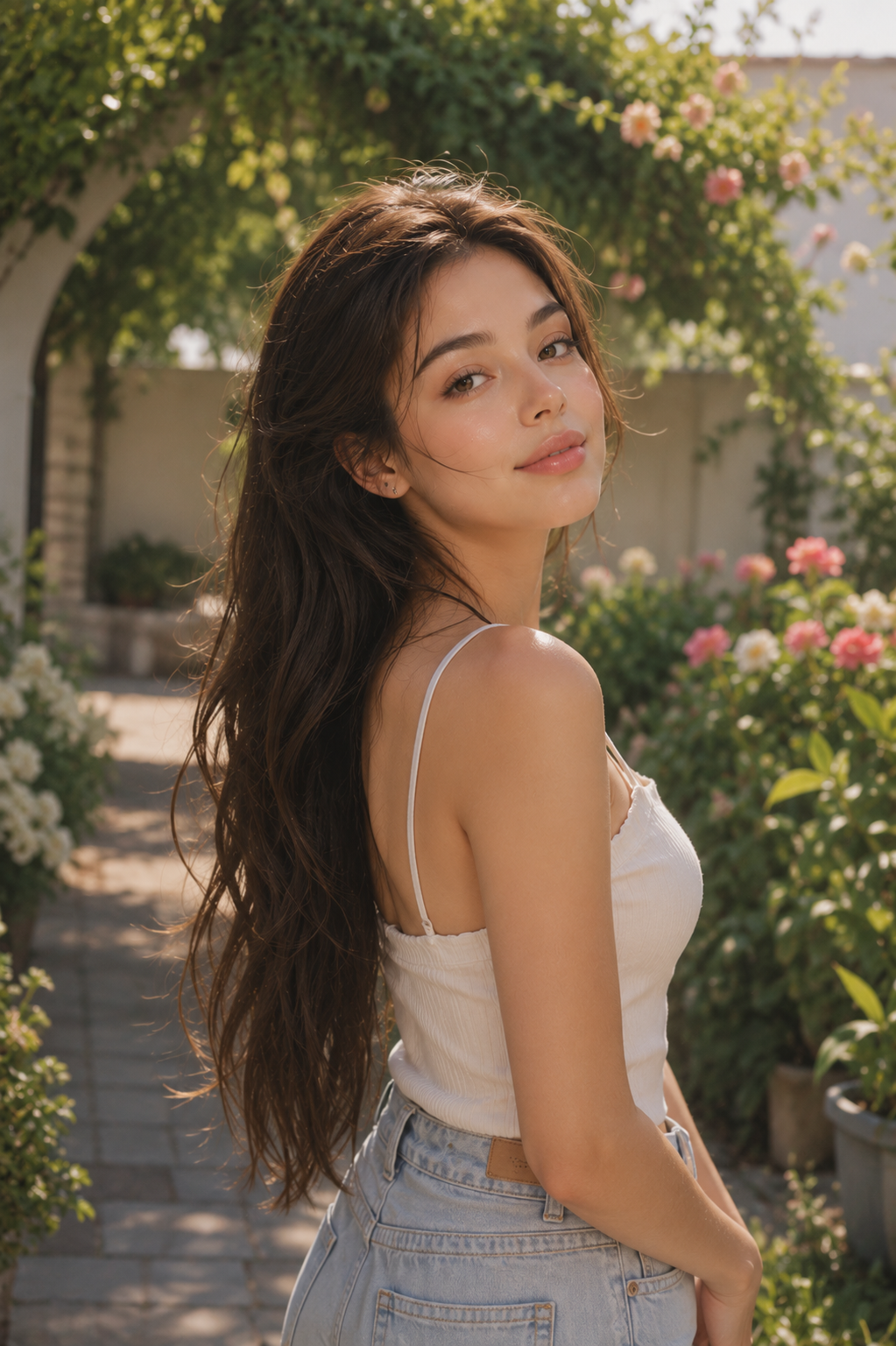 Stunning Girl Face Image
