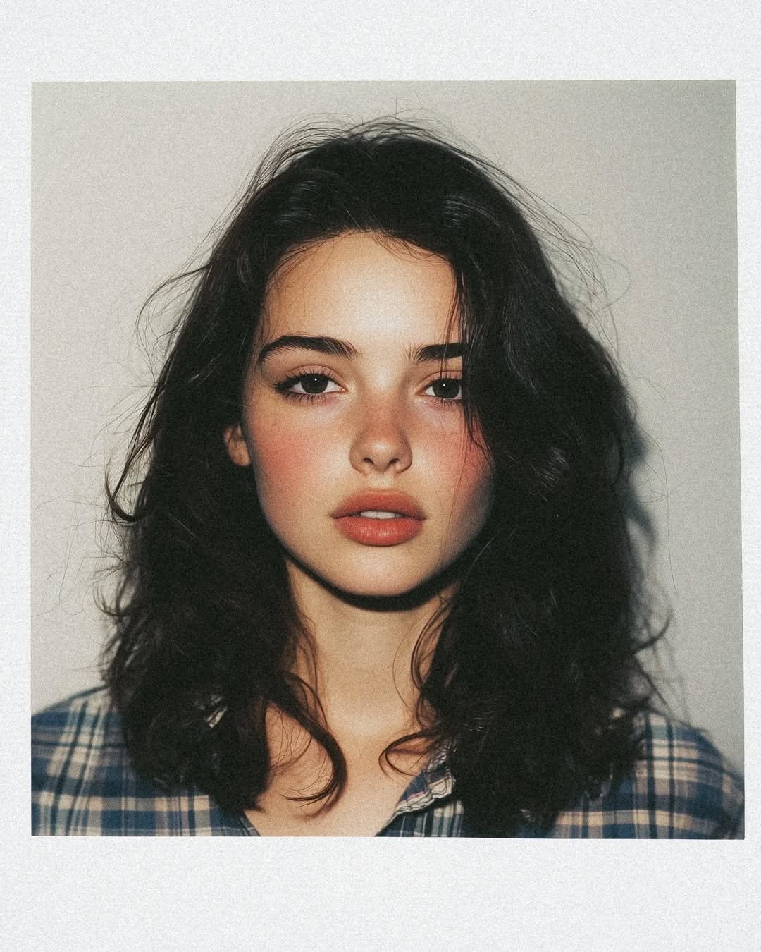 Beautiful Girl Face Portrait 7