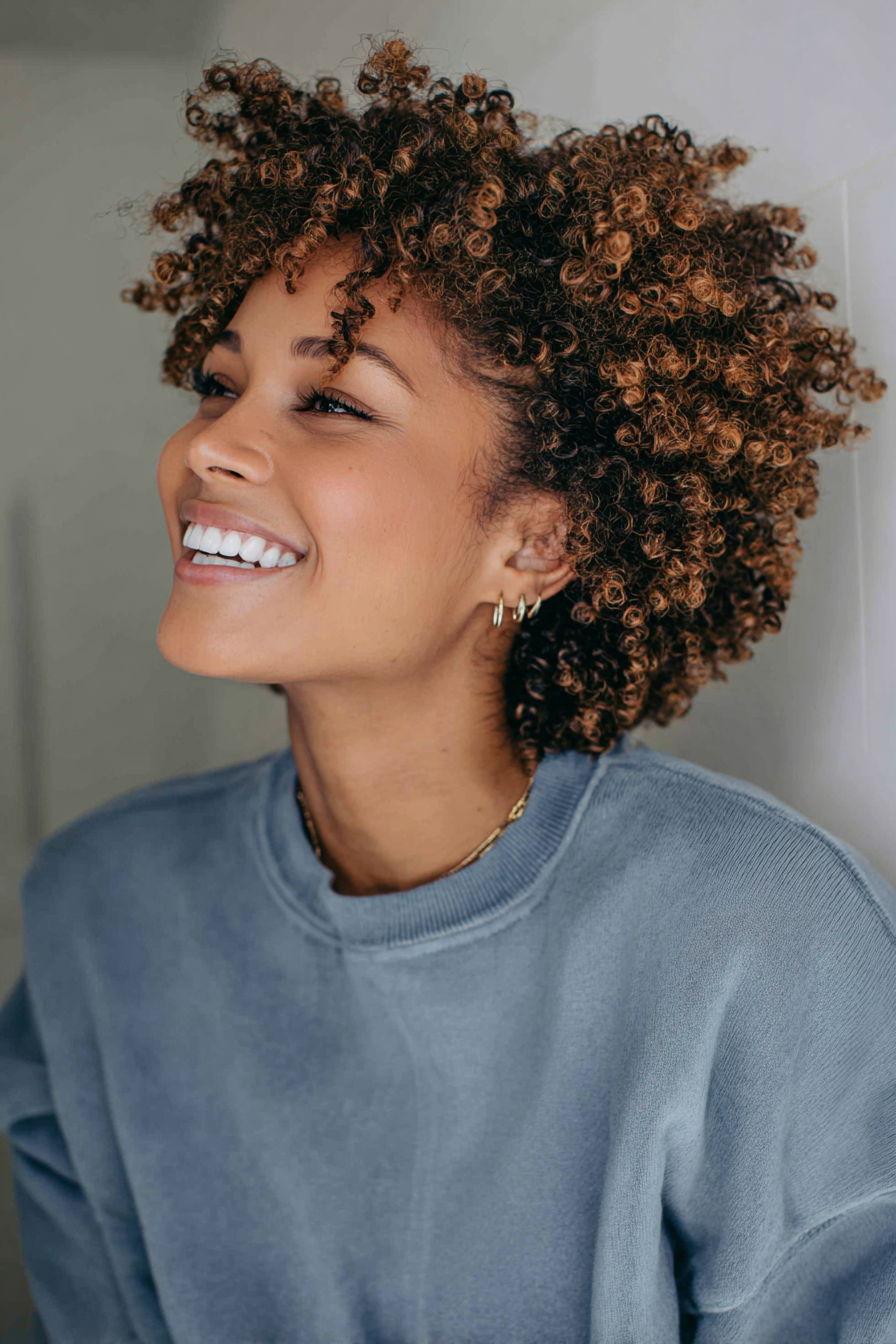 Voluminous Coily Hairstyle Inspiration