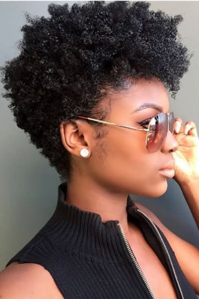 Natural Coily Hair Styling Ideas