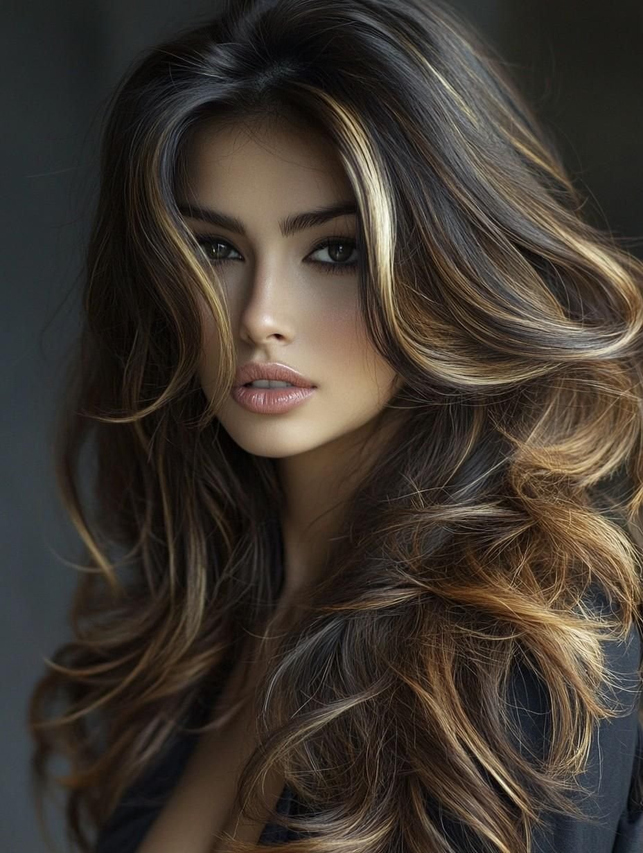 Bouncy Curly Hairstyle Look