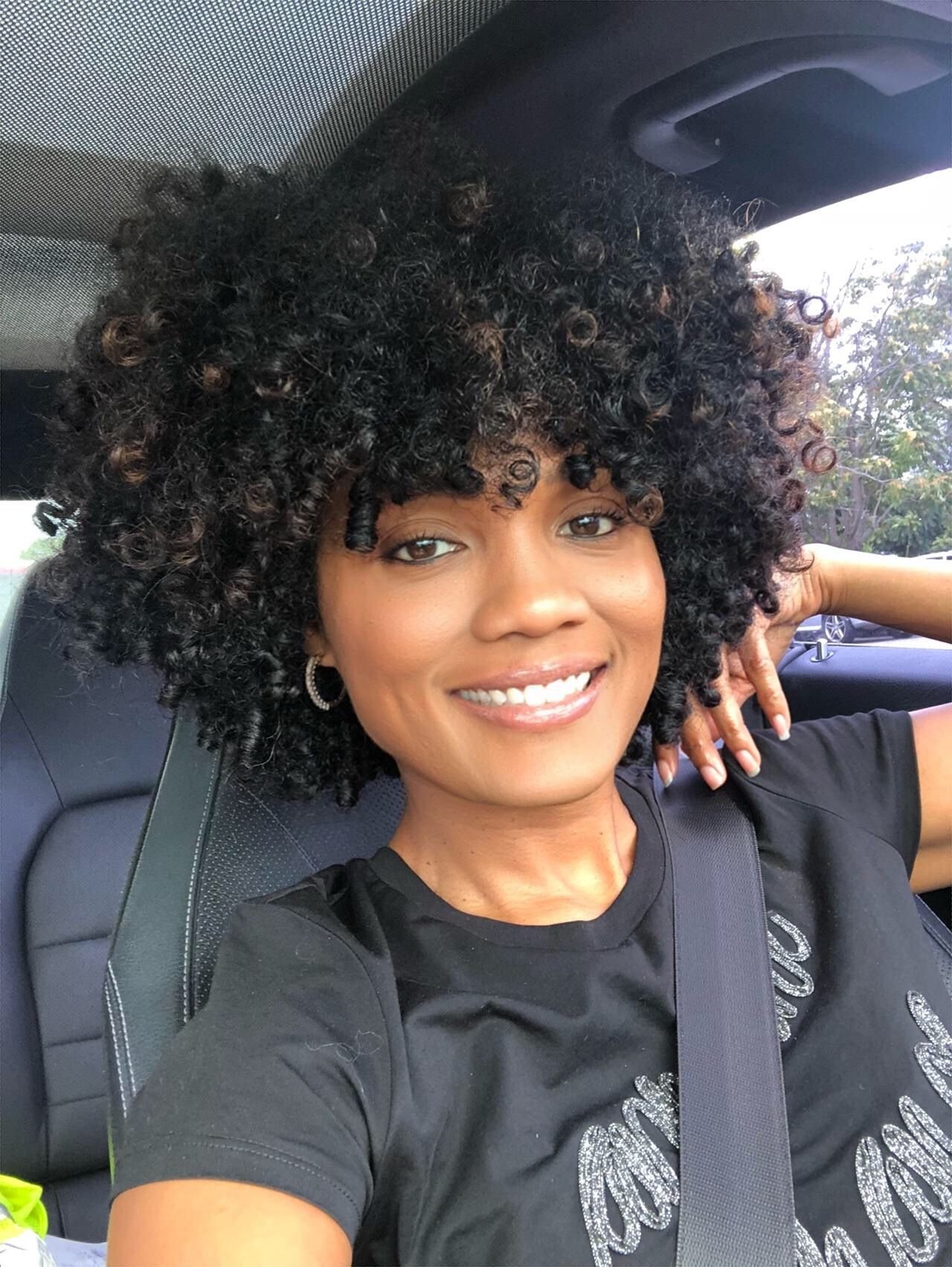 Natural Curly Hair Style Ideas