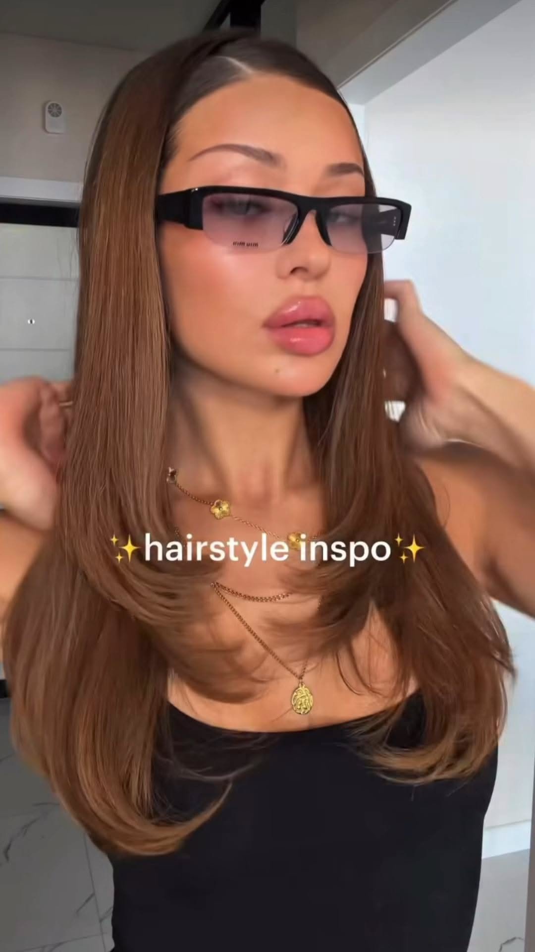 Voluminous Curly Hair Look