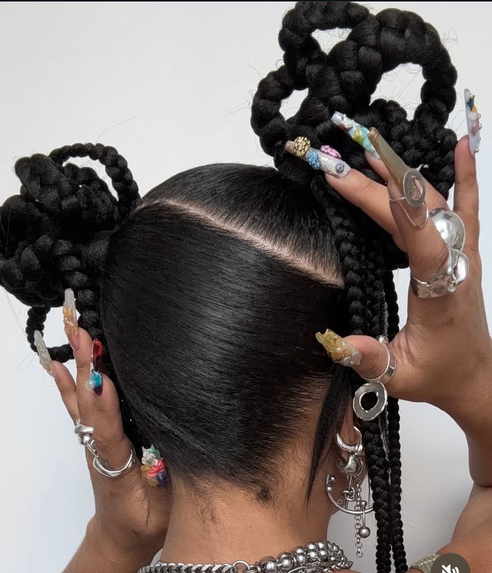 Defined Curly Hair Texture Style