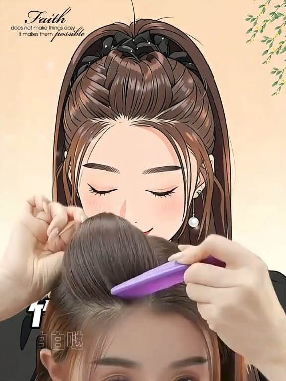 Defined Curly Hair Texture Style 2