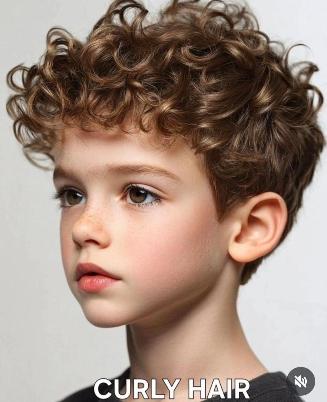 Bouncy Curly Hairstyle Look 2
