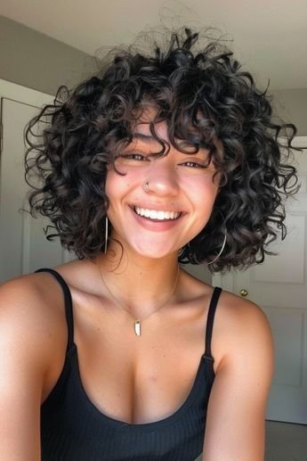 Beautiful Curly Hair Style Inspiration 2