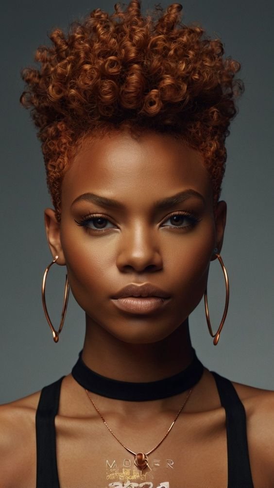 Beautiful Curly Hair Style Inspiration 2