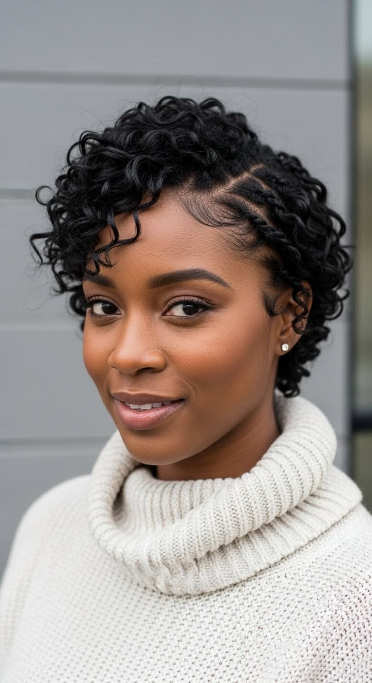 Voluminous Curly Curl Pattern 2
