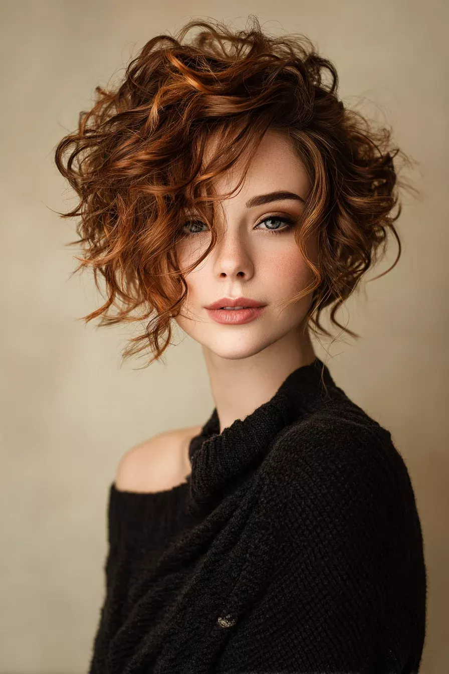 Beautiful Curly Hair Texture 2