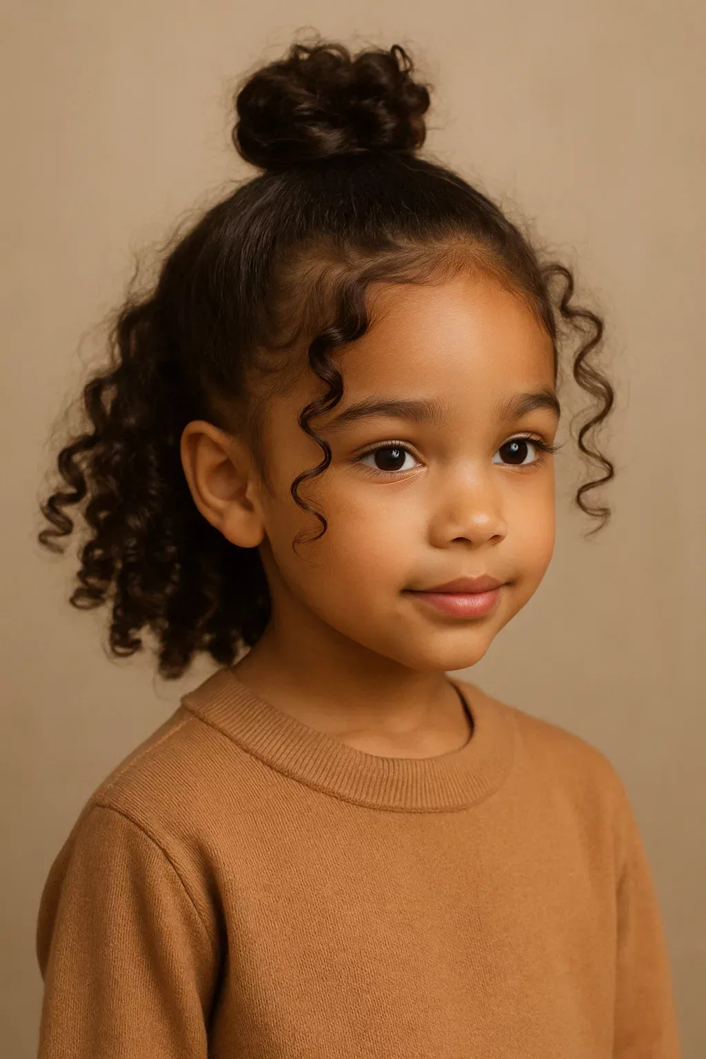 Natural Curly Hairstyle Ideas 2
