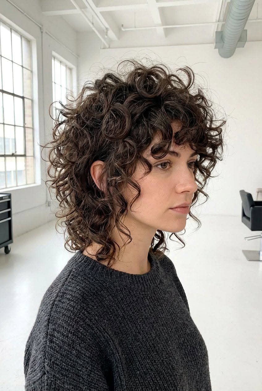 Beautiful Curly Hair Style Inspiration 2