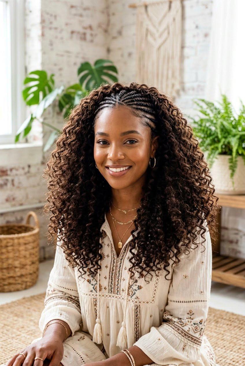Natural Curly Hairstyle Ideas 2